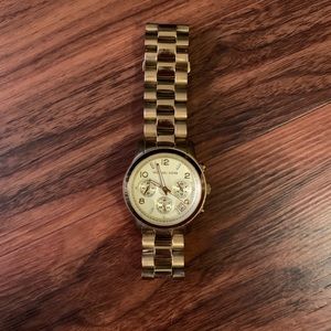 Michael Kors Gold Runway Watch